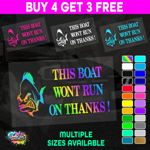 This Boat Wont Run On Thanks