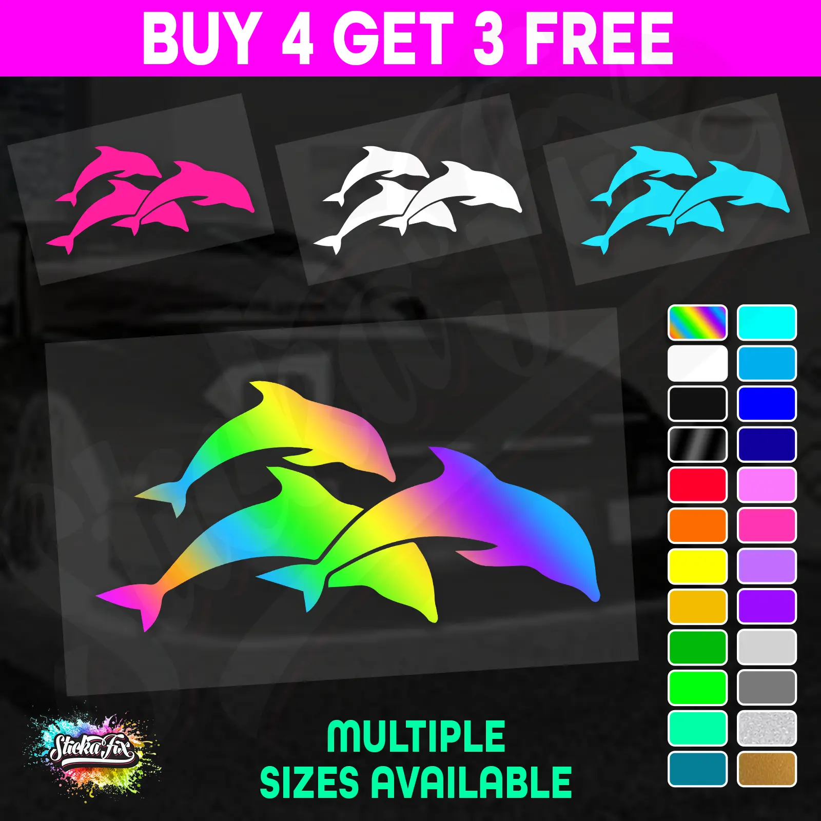 Three Dolphins