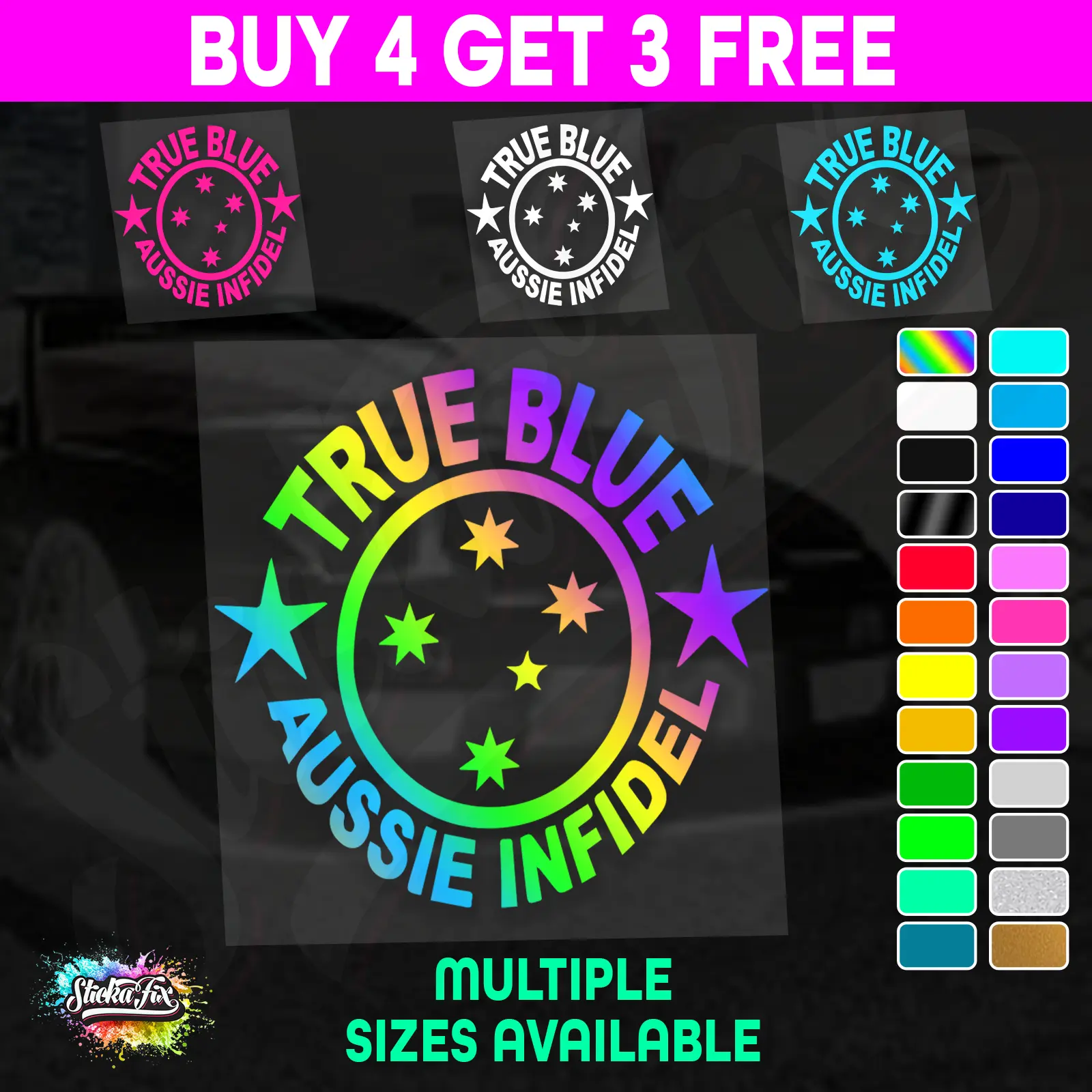 True Blue Aussie Infidel