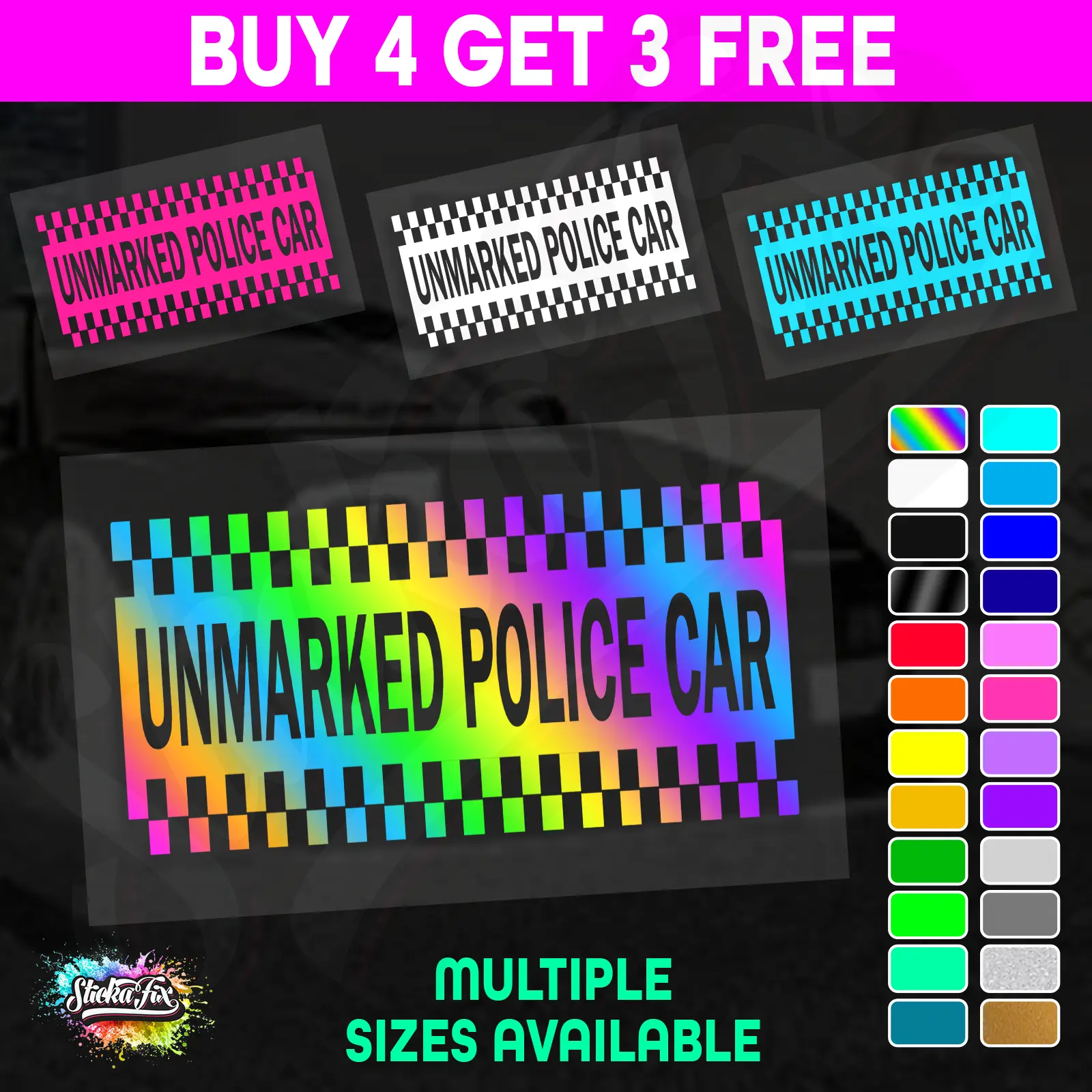 Unmarked Police Car