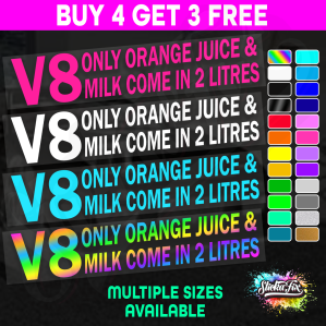 V8 Only Milk And Juice Come In 2L