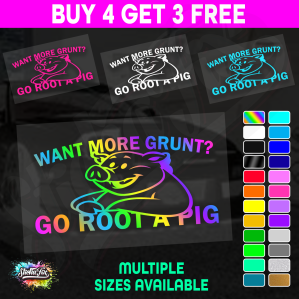 Want More Grunt Go Root A Pig