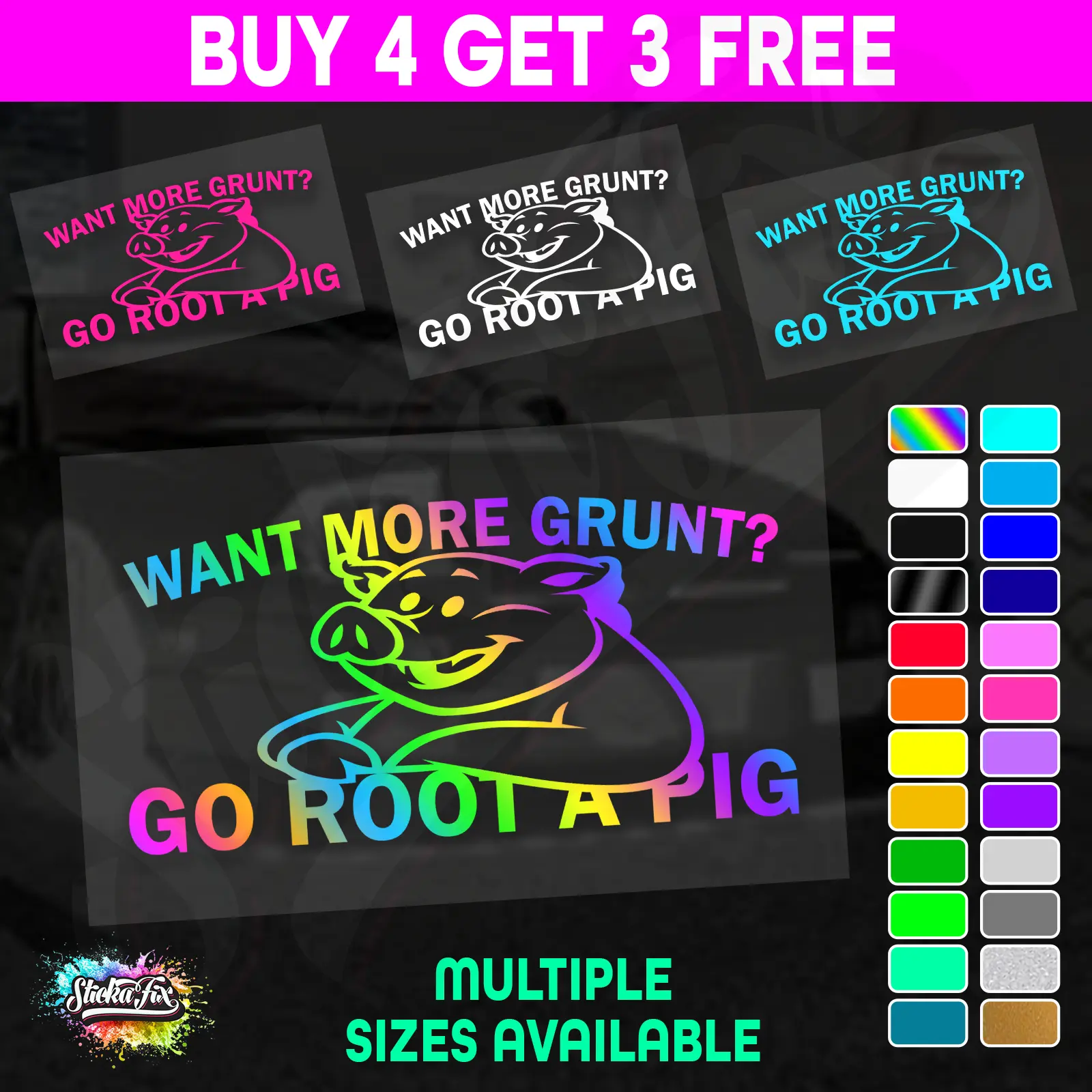 Want More Grunt Go Root A Pig