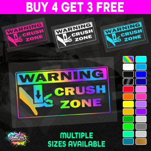 Warning Crush Zone