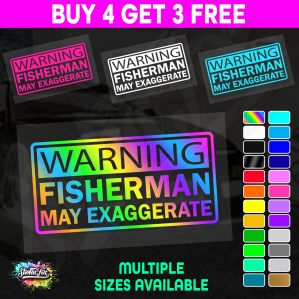 Warning Fisherman May Exaggerate