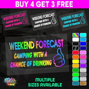 Weekend Forecast Camping Drinking