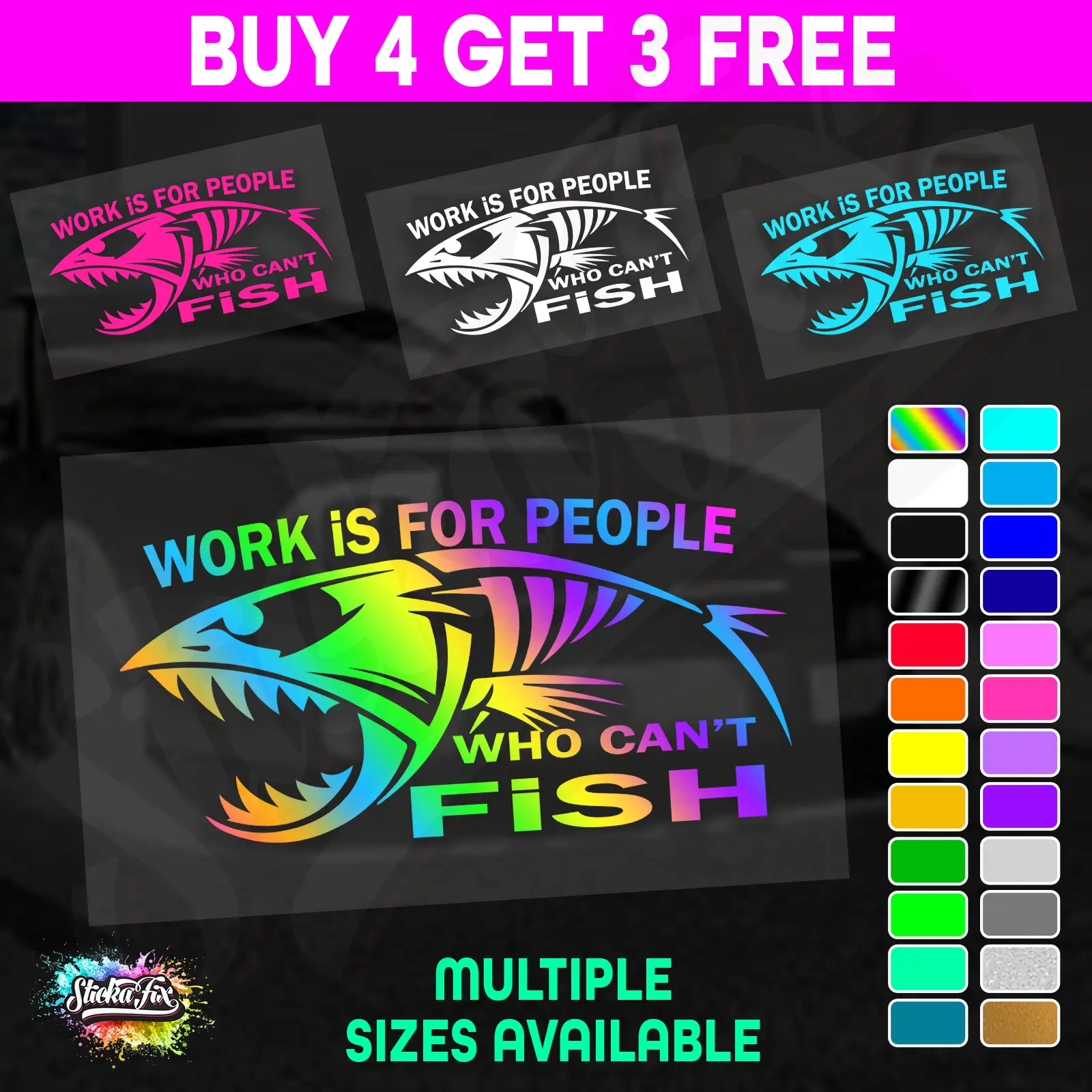 Work Is For People Who Cant Fish