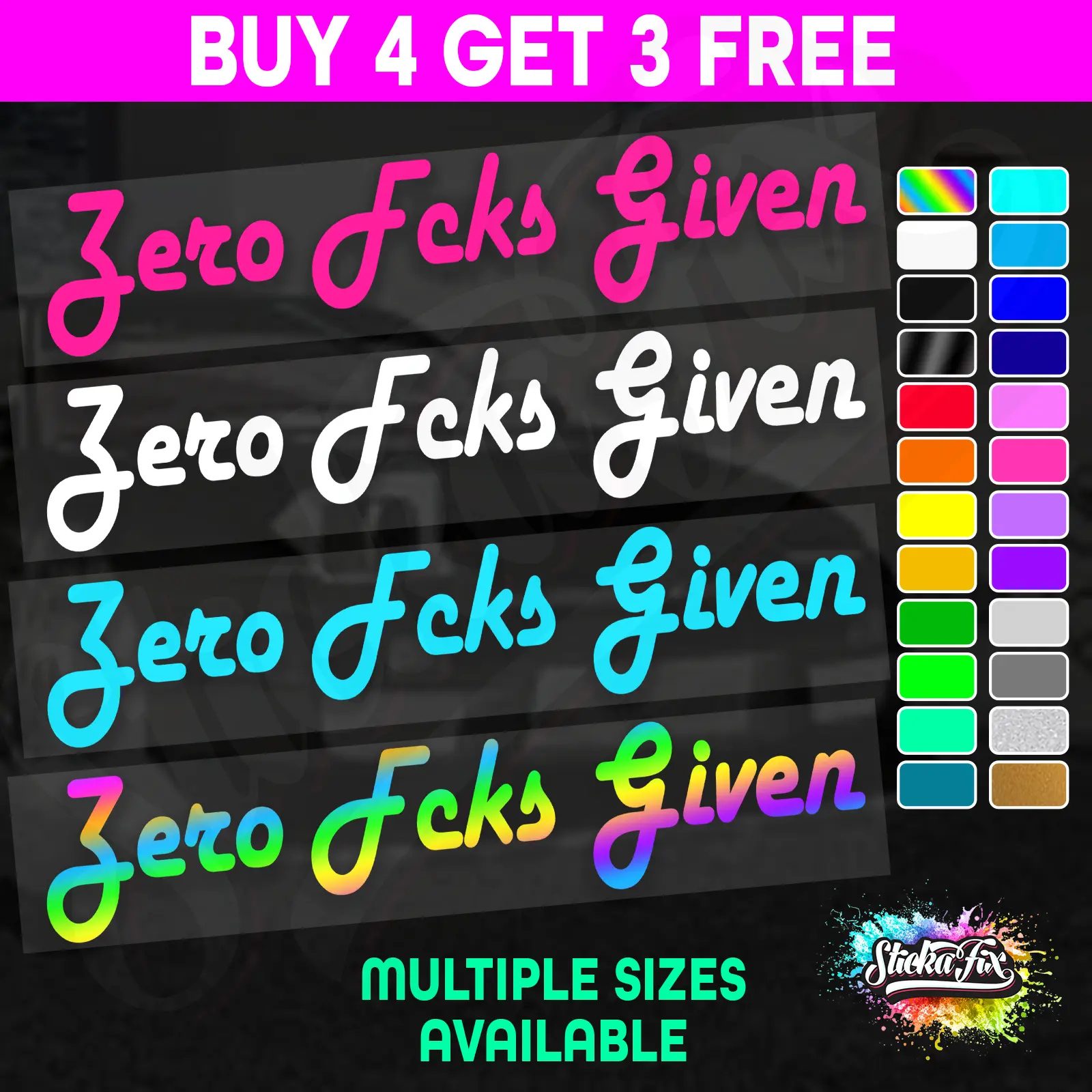 Zero Fcks Given
