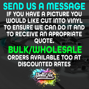 2x Boat Rego Sticker Decals Set 150mm High Vinyl Registration - Image 4